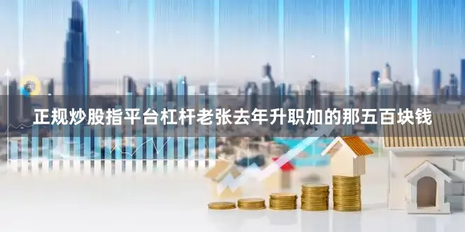 正规炒股指平台杠杆老张去年升职加的那五百块钱